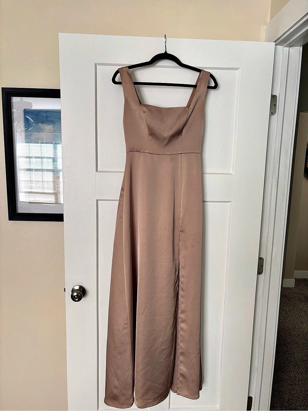Champagne/Gold Maxi Dress